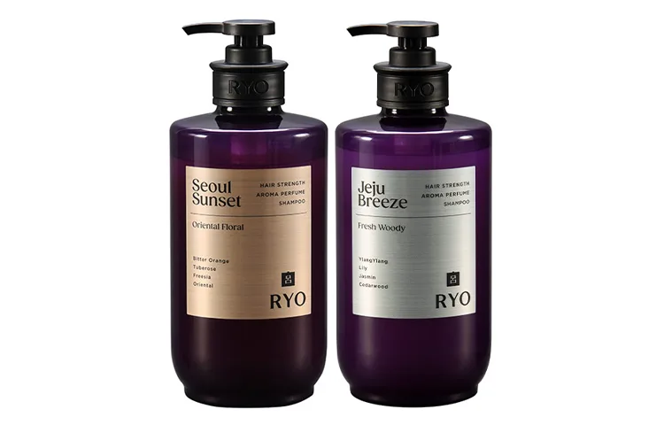 Набор шампуня и кондиционера Rich Potpourri Ryo, Olive Luyu Shampoos 580ml+Dali Sunrise Shampoos 580ml — фото 2