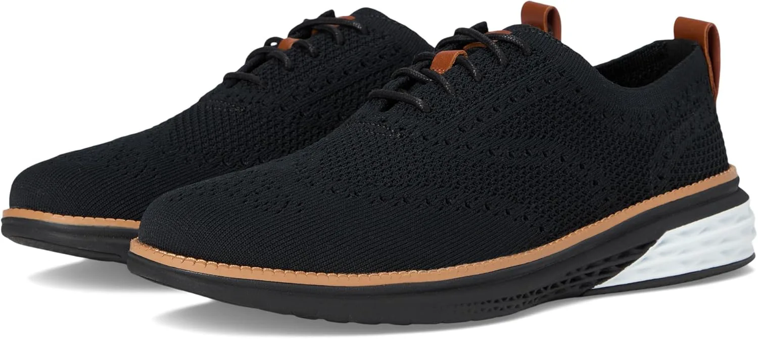 

Мужские туфли Cole Haan Grand Hurrion Stitchlite с крыльями, черный