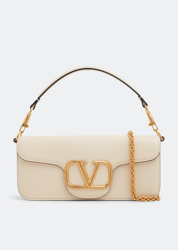 

Сумка через плечо Valentino Garavani Locò, белый