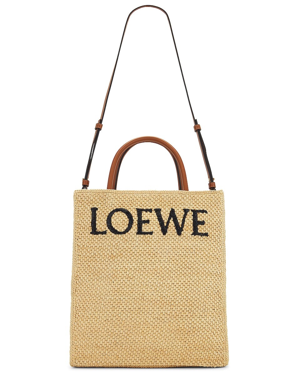 

Стандартная большая сумка А4 Loewe, цвет Natural & Black