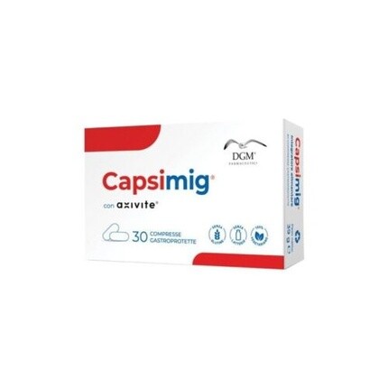 

DGM FARMACEUTICI Capsimig, добавка для здоровья костей и суставов, 30 таблеток