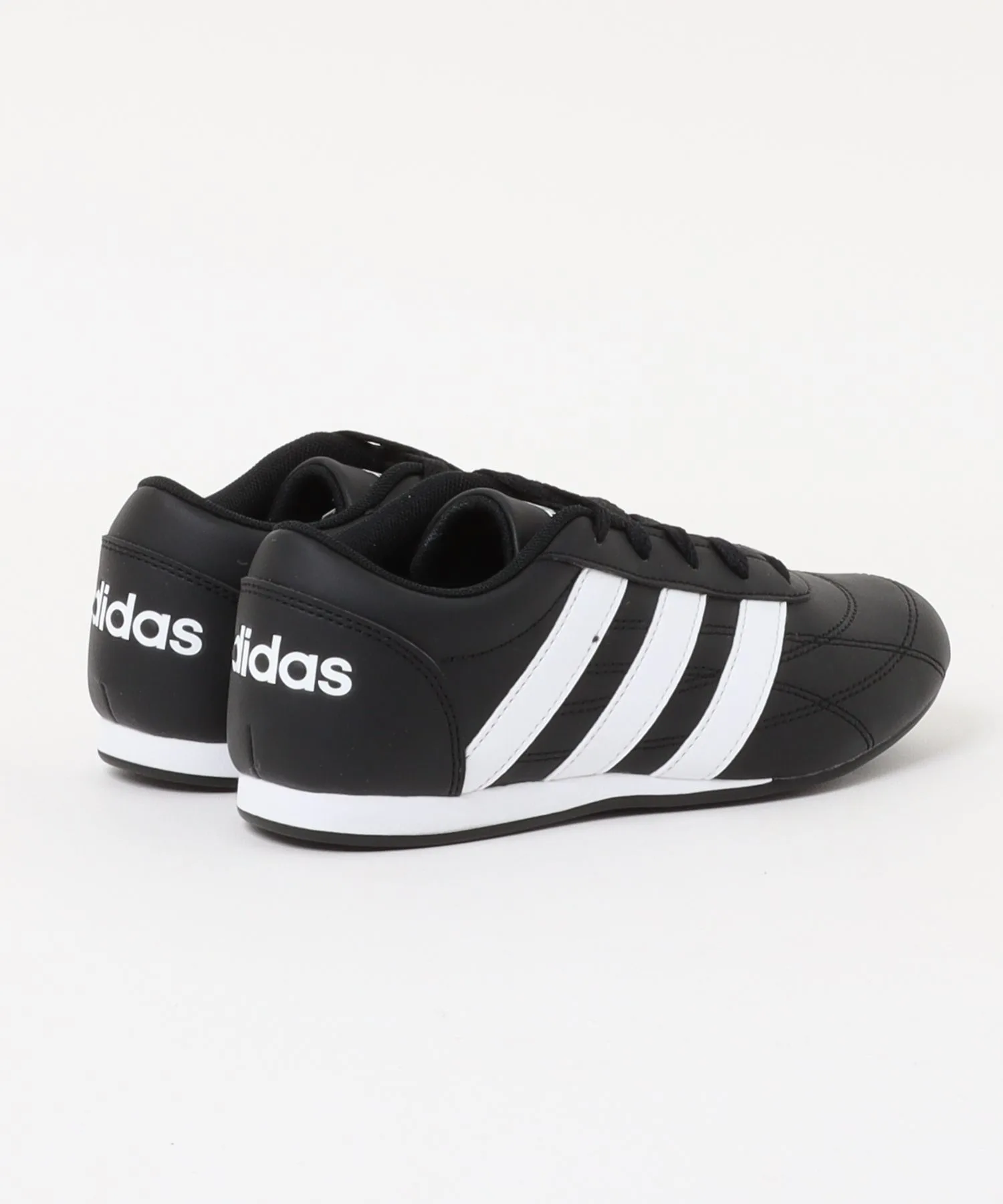 Унисекс кроссовки из искусственной кожи Tekwen Lace Adidas чёрные — фото 3