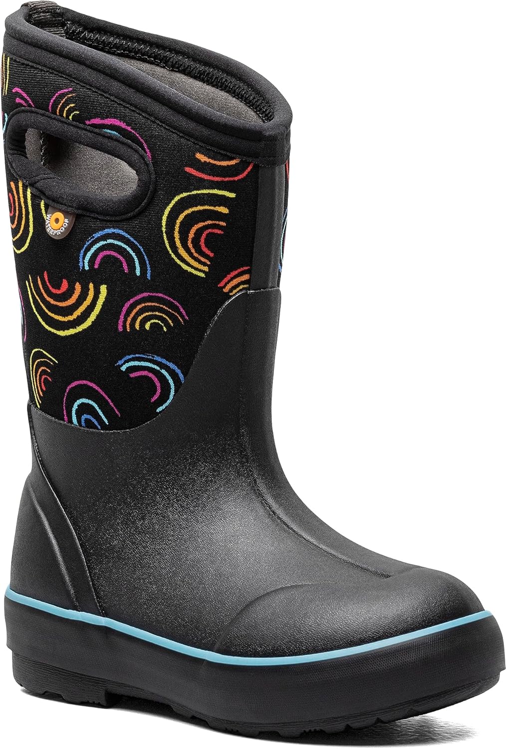 Детские и унисекс ботинки BOGS Classic II Snow Boot, черный — фото 3