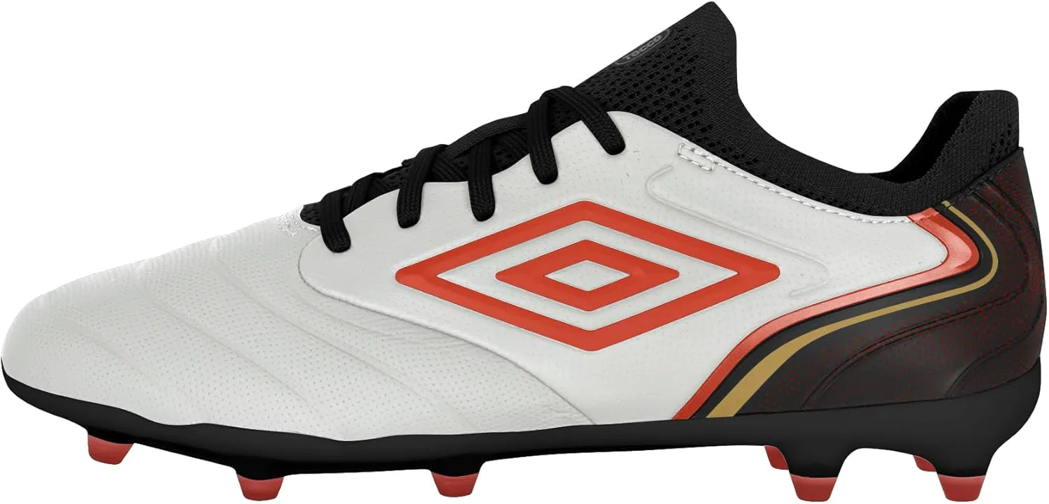 Мужские бутсы Umbro Tocco 5 Pro FG, светло-серый/красный/черный — фото 2