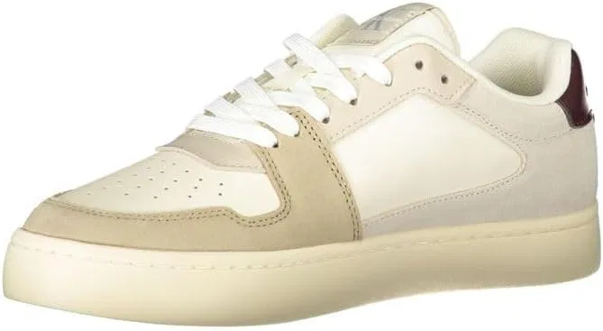 Мужские классические кроссовки Calvin Klein Classic Cupsole NBS Heritage Ym0ym01093, Gold Creamy White Travertine — фото 3