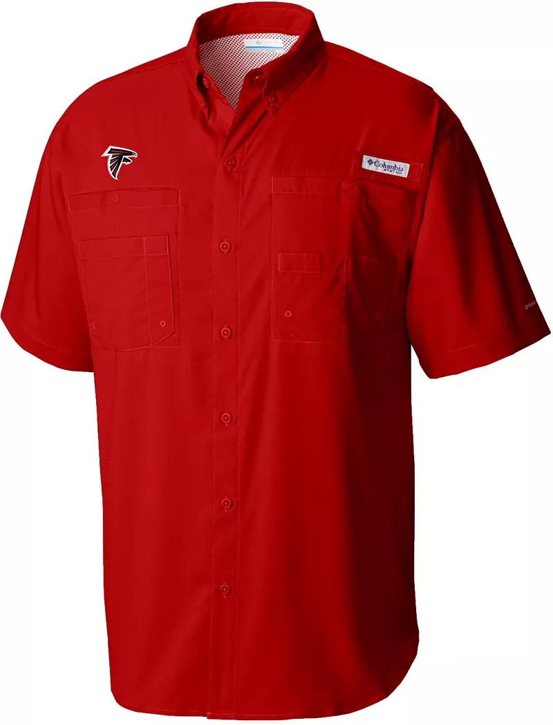 

Мужская красная футболка Columbia Atlanta Falcons Tamiami