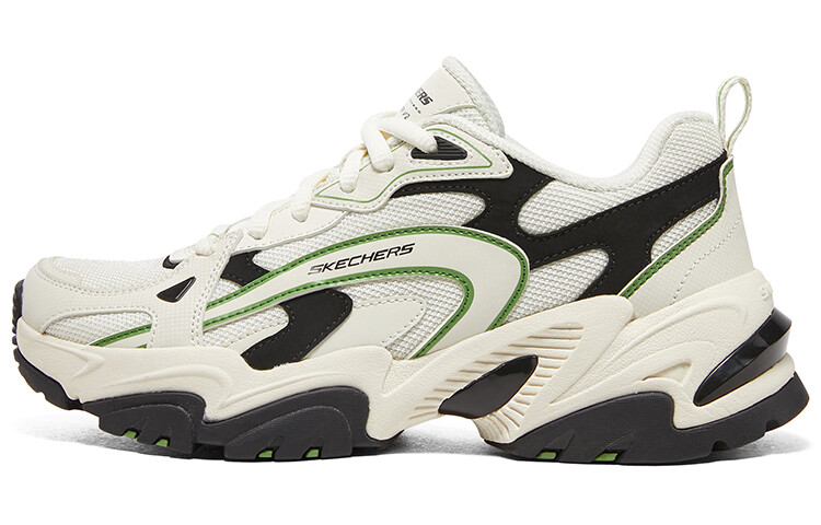 

Кроссовки для бега Stamina V2 женские с низким верхом, черные/белые Skechers