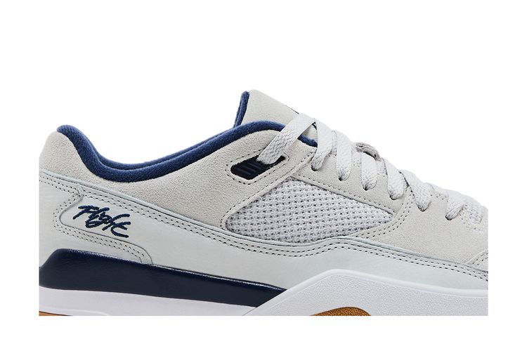 Кроссовки Jordan Flight Court 'Neutral Grey Midnight Navy Gum', серый — фото 2