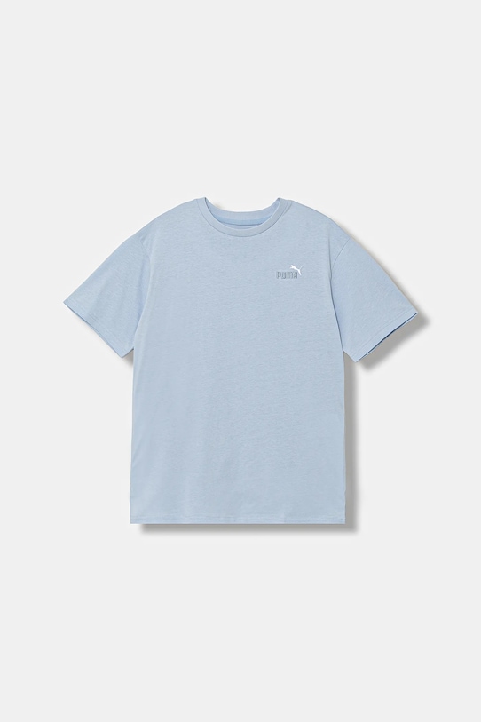 

Детская хлопковая футболка ESS 2 COLOR Small No. 1 Logo Relaxed Tee Puma, синий