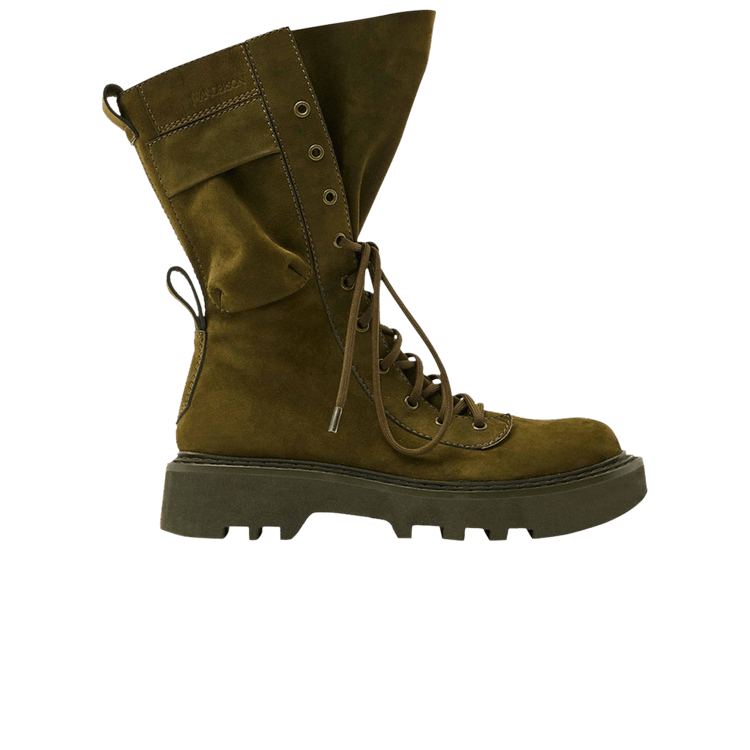 

Ботинки JW Anderson Combat Boot 'Khaki', зеленый