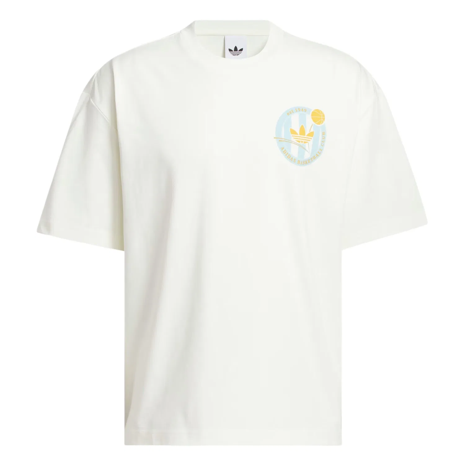 Футболка Unisex Adidas Originals, Ecru/Ice Blue