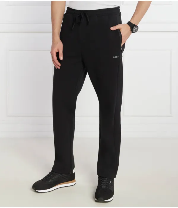 Спортивные штаны Hadim 1 Straight fit Boss Green, черный — фото 3
