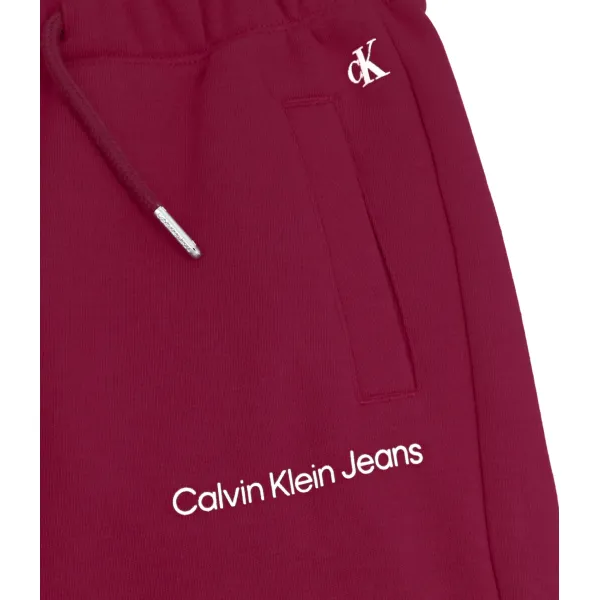 Спортивные брюки стандартного кроя Calvin Klein, красный — фото 3