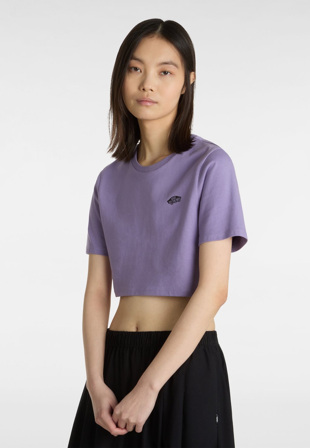 

Базовая футболка STYLE 76 II CROP CREW Vans, темно-фиолетовый