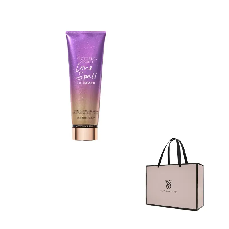 

Блестящий ирисовый ароматный увлажняющий лосьон для тела Victoria's Secret, love whisper sparkling iridescent (with shimmer) 236ml