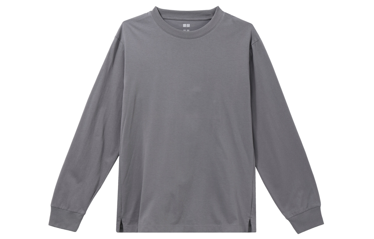 

UNIQLO Мужская футболка, цвет Asphalt Gray
