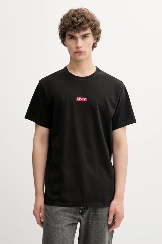 

Хлопковая футболка Levi'S, черный
