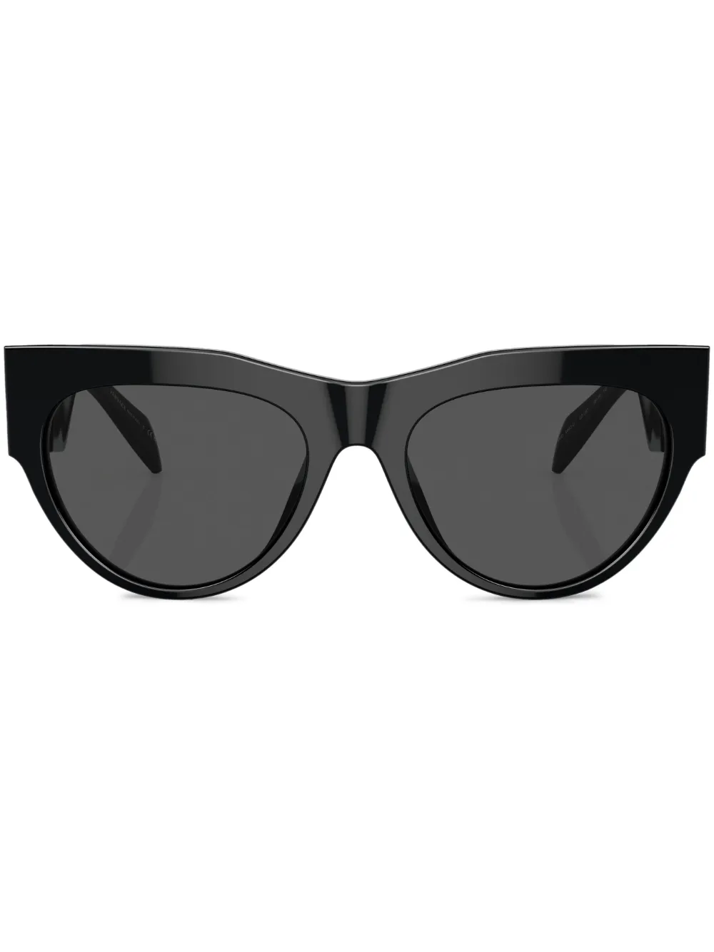 

Солнцезащитные очки в массивной оправе Versace Eyewear, черный