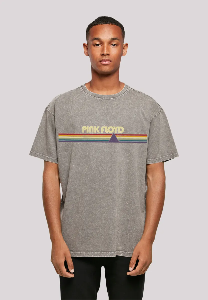 

F4NT4STIC Футболка "Pink Floyd Oversize", принт, цвет Asphalt
