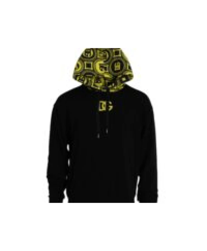 

Хлопковая толстовка с логотипом Dolce & Gabbana, черный