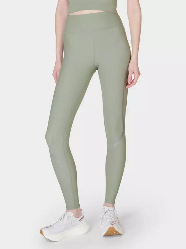 

Леггинсы Sweaty Betty Zero Gravity Illuminate Run, цвет savannah/green