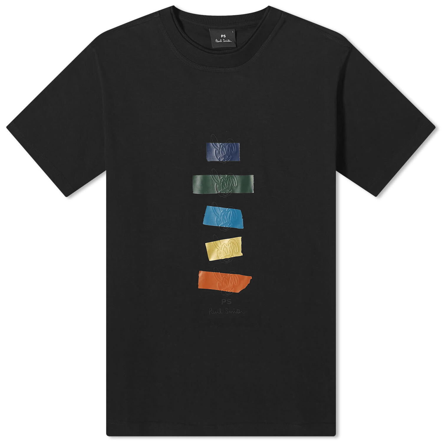 

Футболка Paul Smith Taped Rabbits, черный