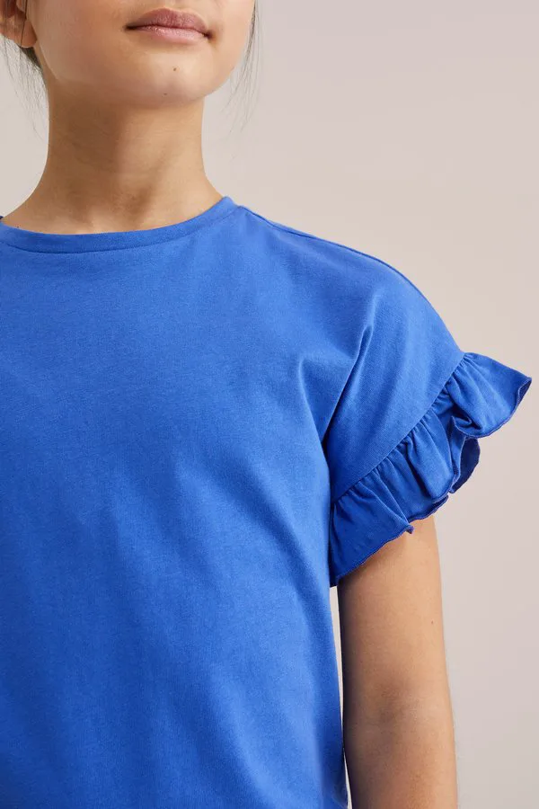 Простая футболка We Fashion, Blue — фото 2