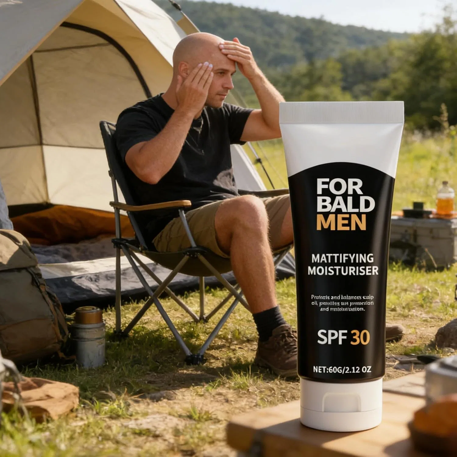 Матирующий увлажняющий крем для кожи головы SPF 30 Generisch — фото 4