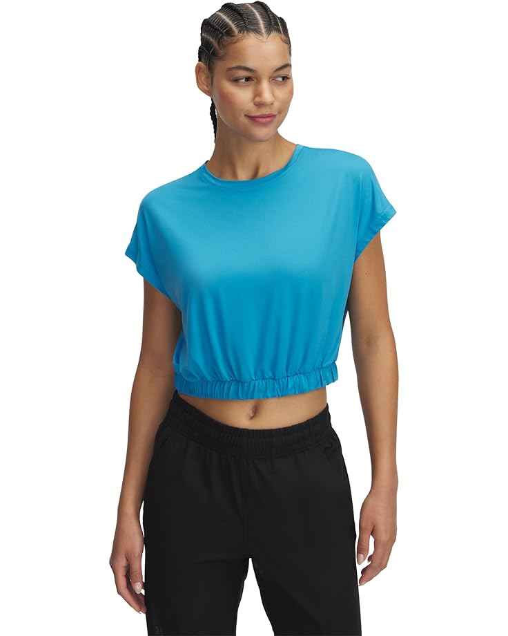 

Футболка Under Armour Motion Bubble Hem Short Sleeve T-Shirt, цвет Ether Blue/Stream