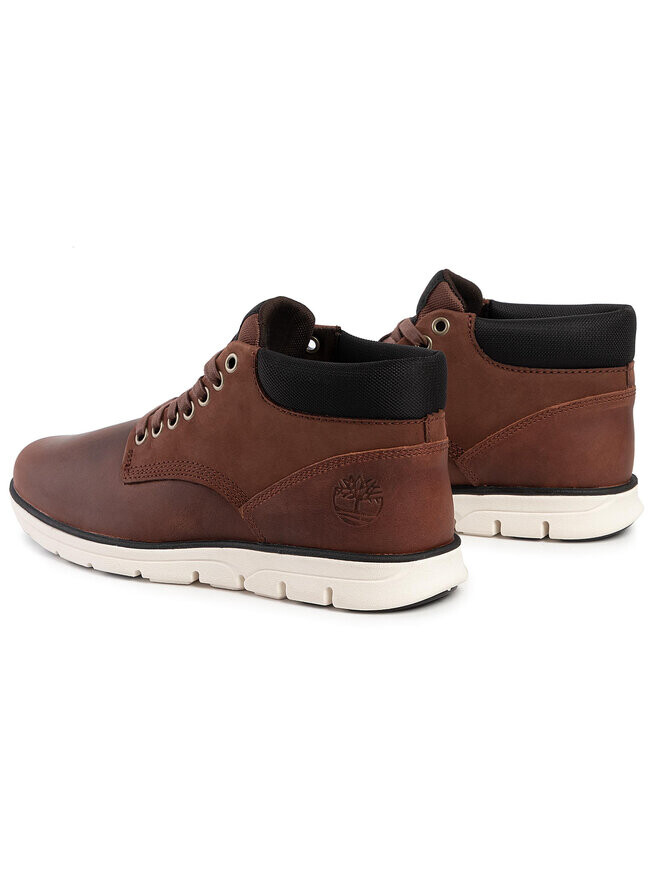 Мужские ботинки Timberland из нубука, темно-коричневый — фото 3