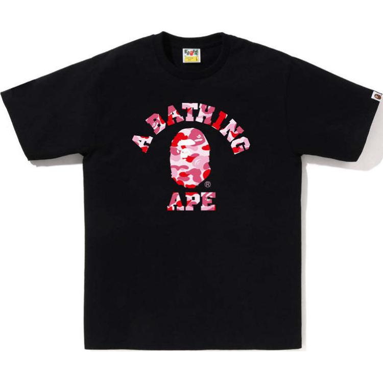 

Bape Abc Camo футболка College SS21 A BATHING APE, красный