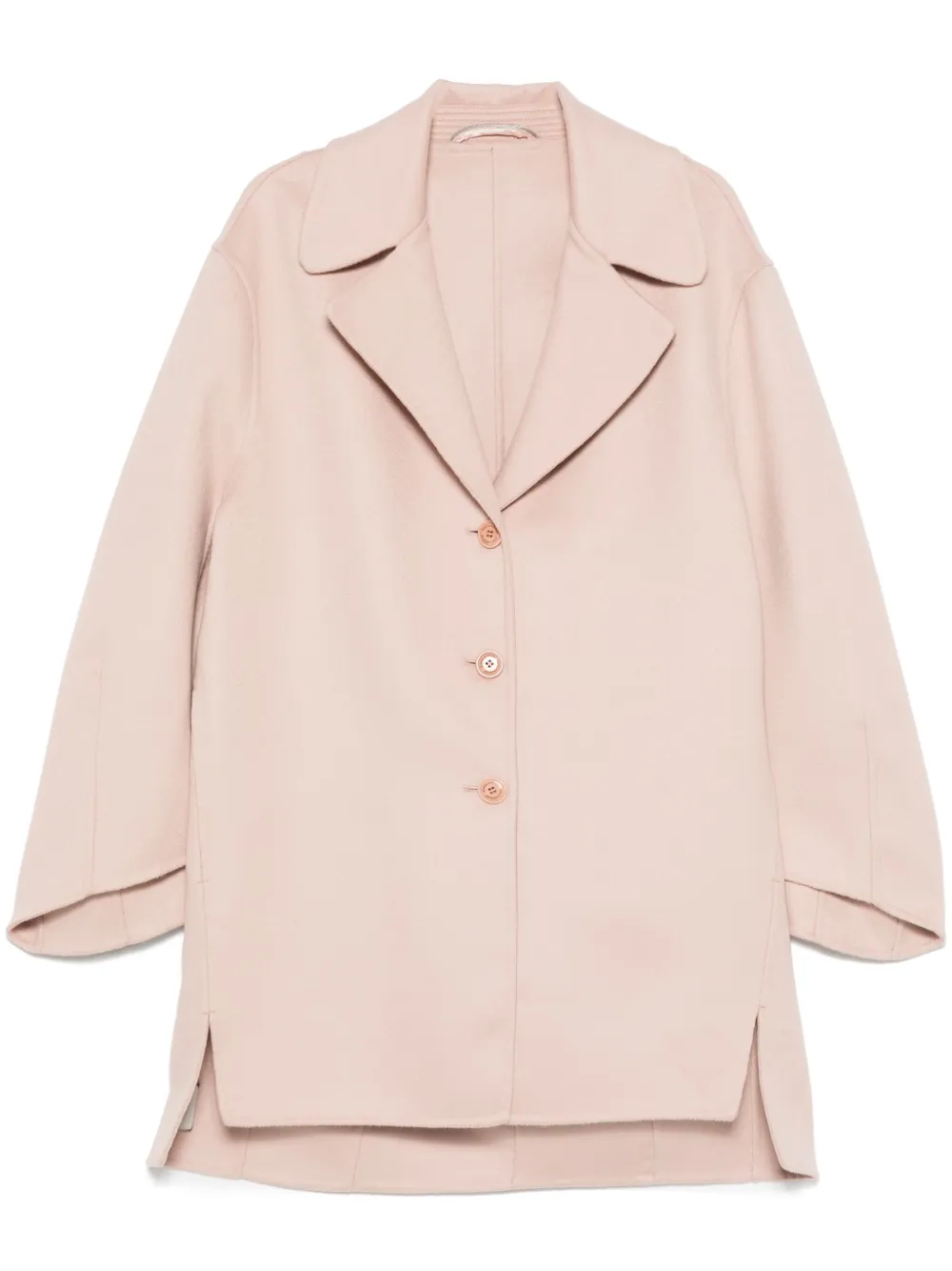 

Шерстяное пальто Ermanno Scervino, розовый
