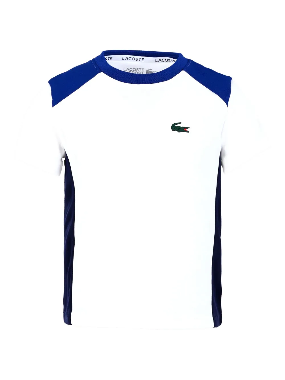 

Футболка с короткими рукавами и нашивкой-логотипом Lacoste Kids, белый
