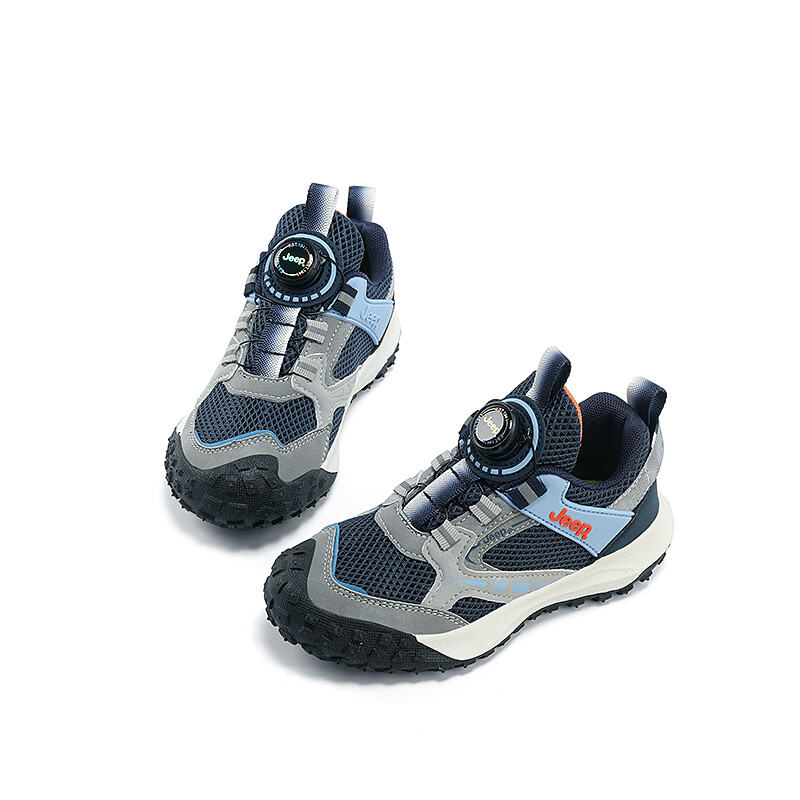 Кроссовки Jeep Kids Lifestyle Shoes Kids Low-top, бежевый/синий — фото 4
