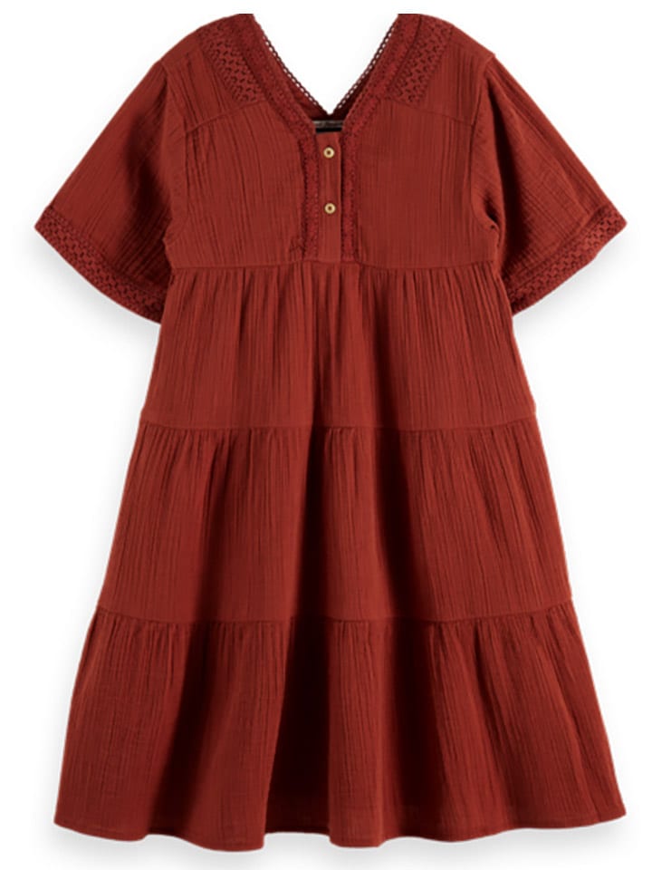 

Платье Scotch & Soda, бордовый