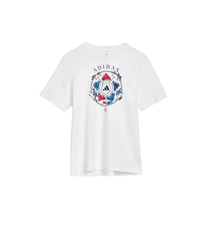 Футболка Usa Soccer Tee Adidas Kids, White