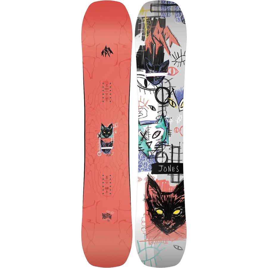 

Сноуборд Jones Snowboards Rally Cat Jones Snowboards, Red