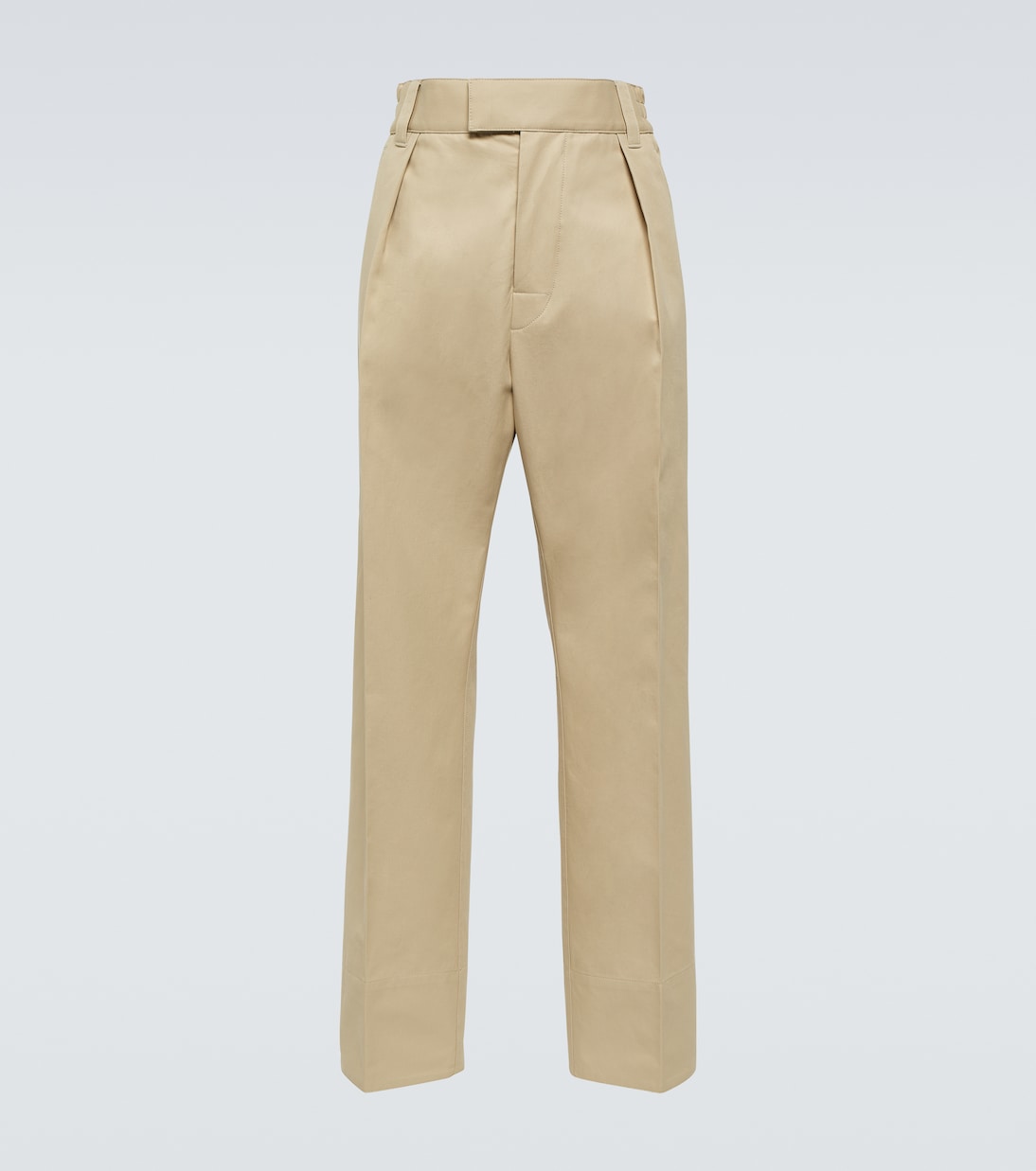 

Рейнга хлопковые прямые брюки Loro Piana, Rammed Beige