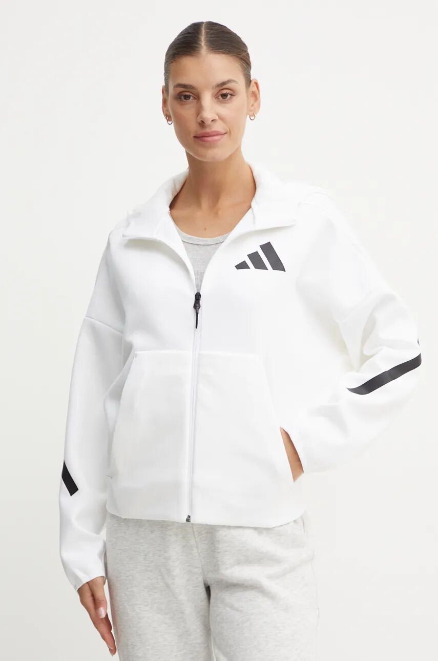 Толстовка adidas ZNE, белый — фото 2