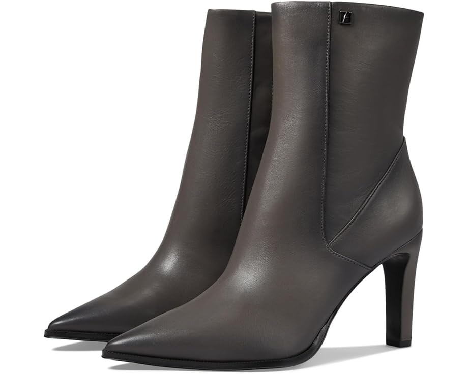 

Туфли Franco Sarto Appia Pointed Toe Dress Bootie, цвет Graphite Grey Leather