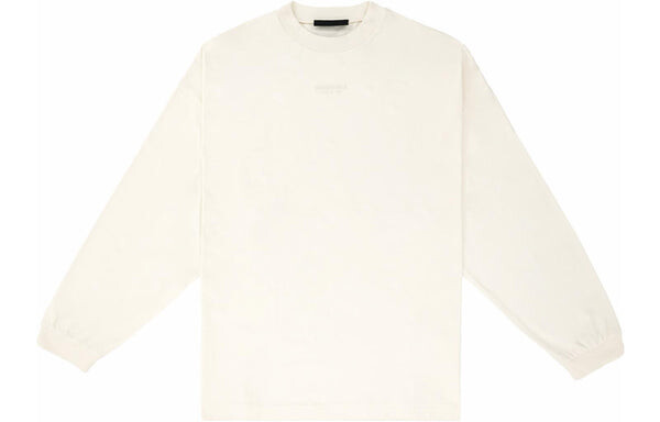 Футболка fw23 long sleeve tee 'cloud dancer' Fear Of God Essentials, белый — фото 2