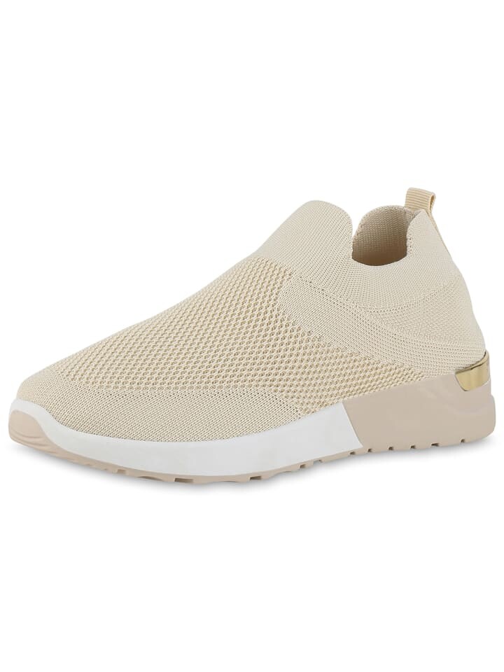 

Низкие кроссовки VAN HILL Slip Ons Anna, бежевый