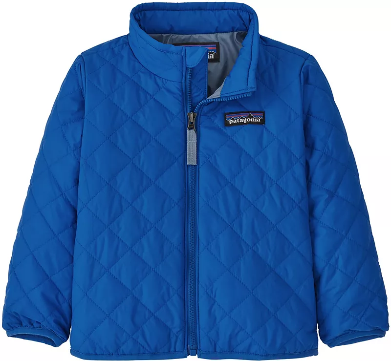 

Куртка-пуховик Patagonia Infants Nano, цвет Bayou Blue/Lght Plme Grey