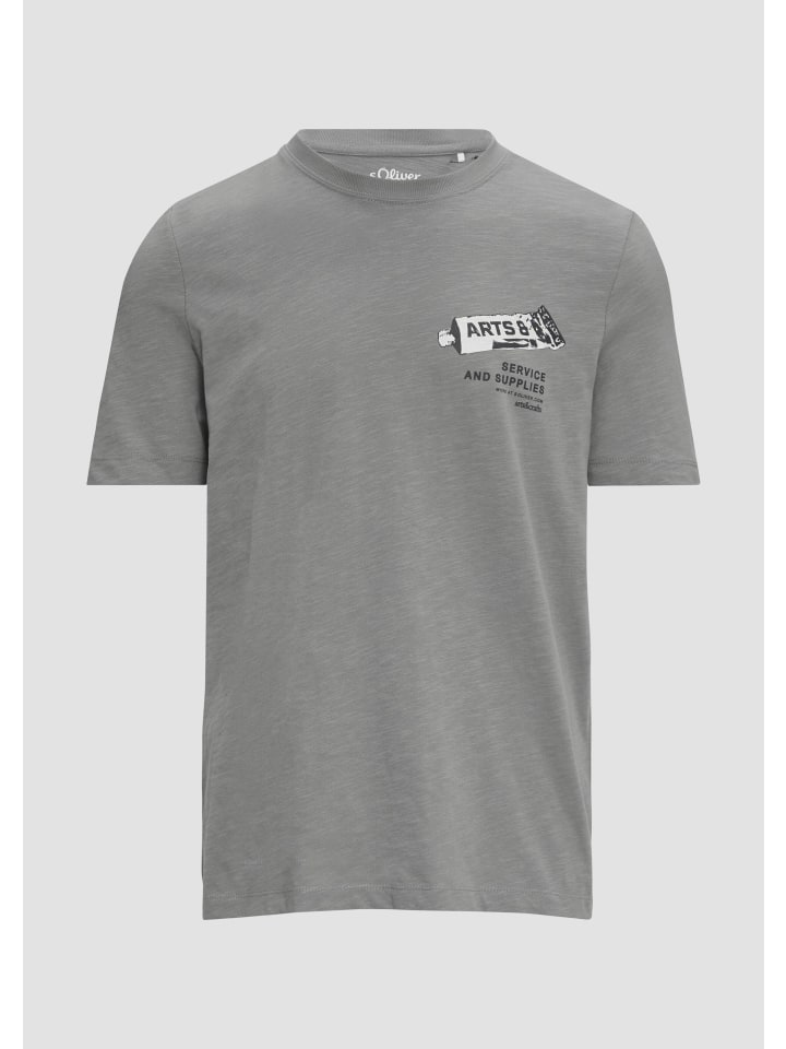 

Футболка цвета 95D2_сланцево-серый s.Oliver