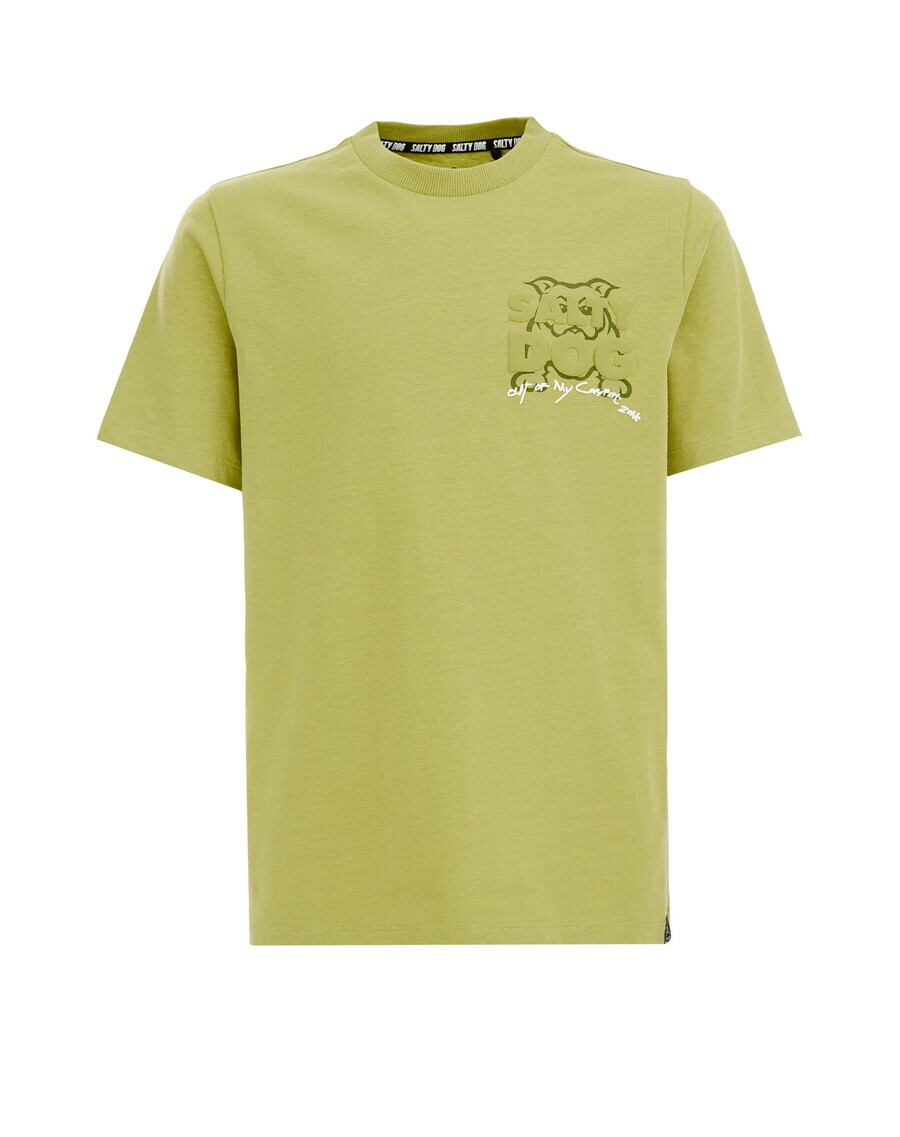 

Футболка WE Fashion, цвет Lime/Olive