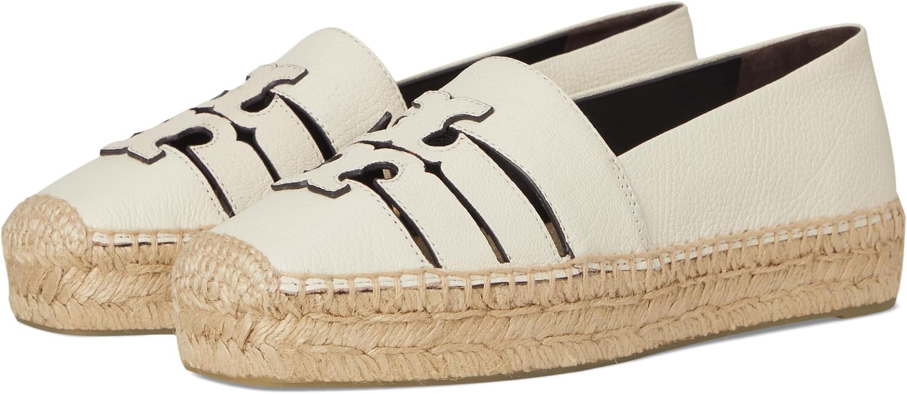 Балетки Tory Burch Ines Multi Strap Platform Espadrille, цвет Light Cream