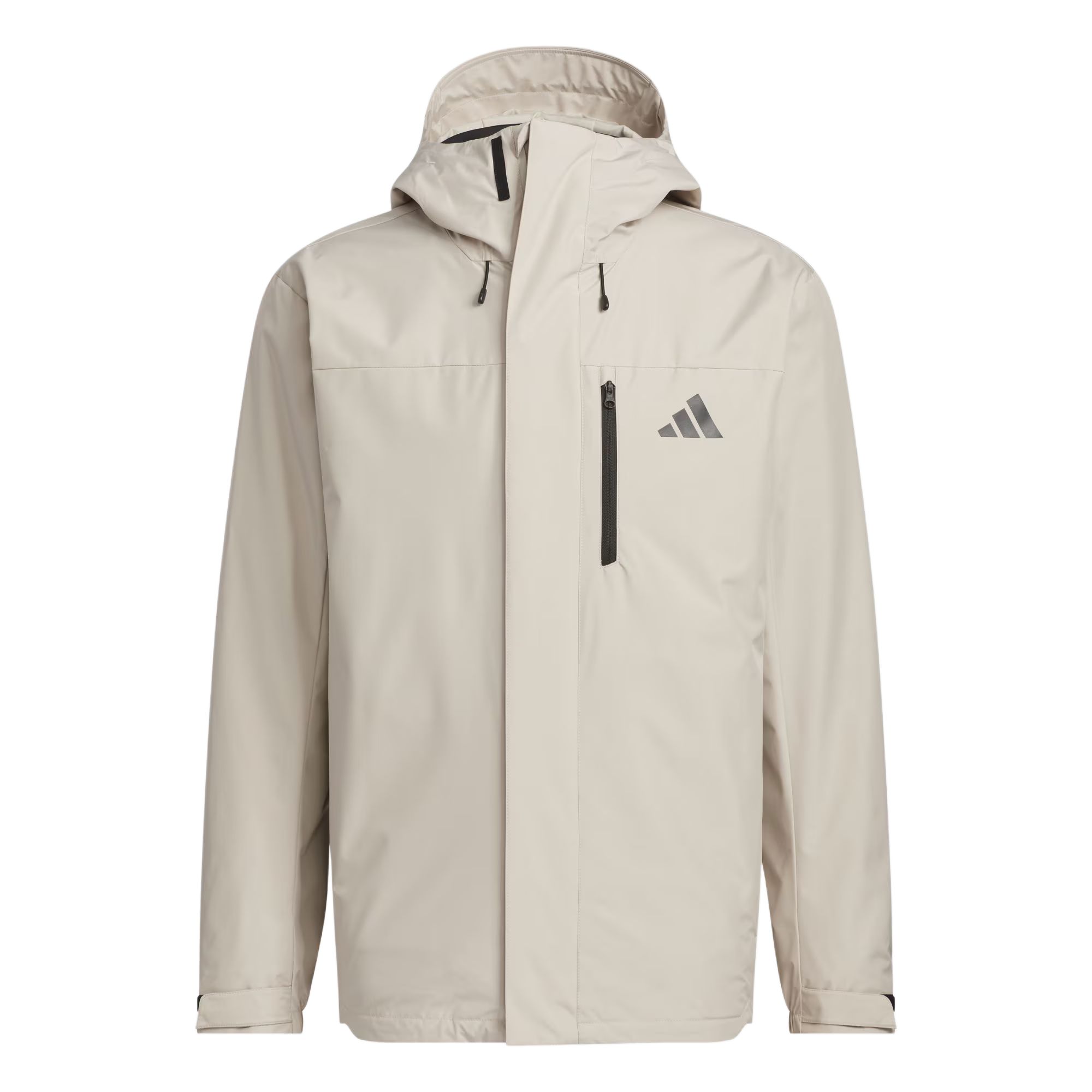 

ФЛИСОВАЯ КУРТКА ТРИ В ОДНОМ Куртка унисекс Светло-умбровая Adidas, Light Umber