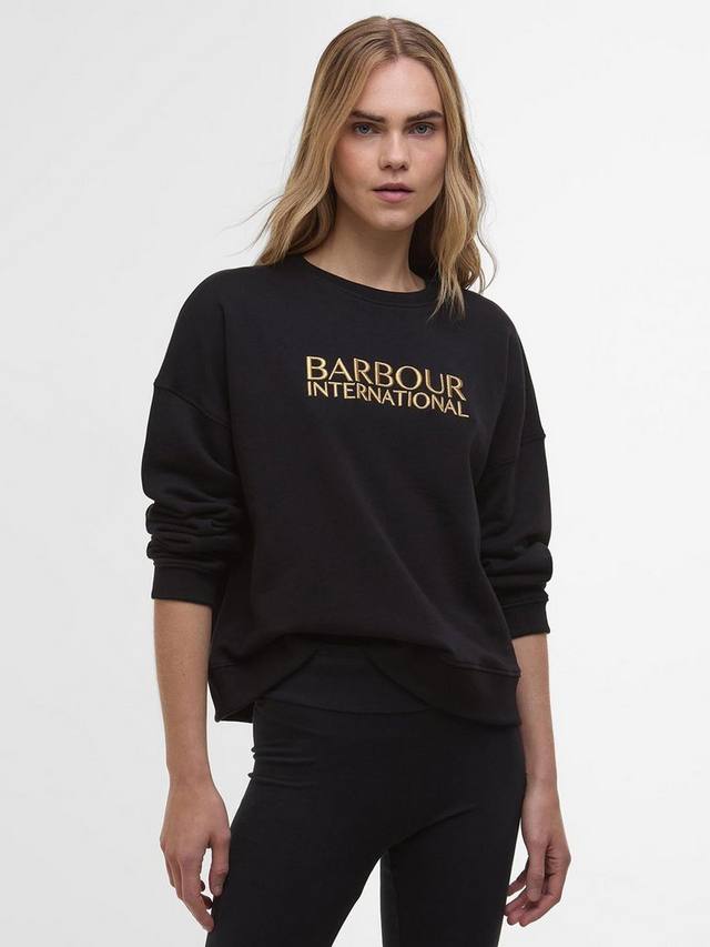 

Джемпер с логотипом dakota Barbour, черный
