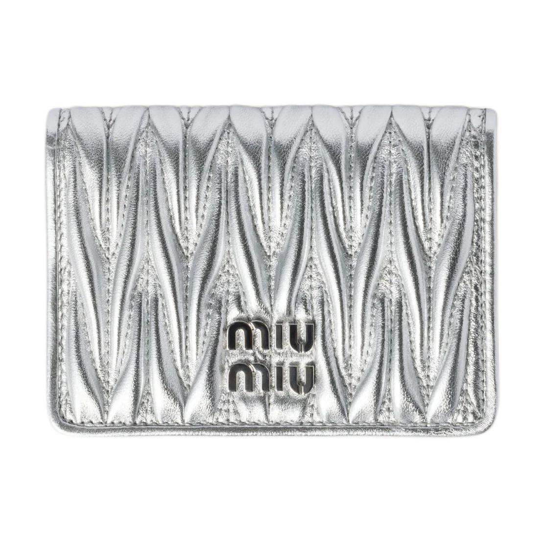 

MIU MIU Кожаный картхолдер матрассе