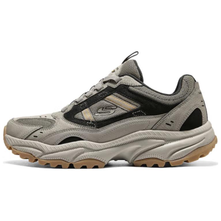 

Кроссовки Skechers OUTDOOR MENS Lifestyle Shoes Men Low-top Taupe/black, коричневый